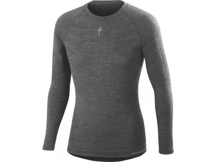 SPECIALIZED Merino Layer Long Sleev Gray