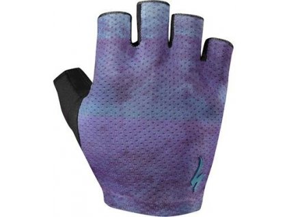SPECIALIZED Men's Body Geometry Grail Gloves Blue/Concrete Block