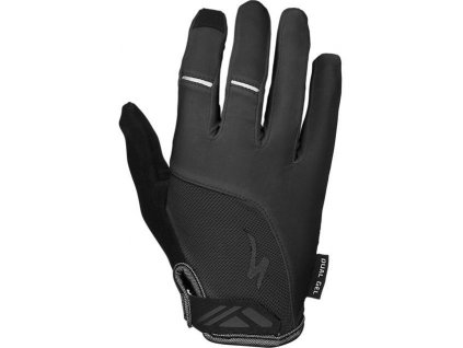 SPECIALIZED Women's Body Geometry Dual-Gel Long Finger Gloves Black