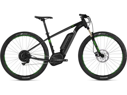 GHOST HYBRIDE TERU B4.9 AL U JET BLACK/URBAN GRAY/RIOT GREEN 2020