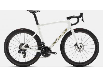 SPECIALIZED Tarmac SL7 Pro - SRAM Force eTap AXS Chameleon Silver Green Tint Over White/Snake Eye  Cestný bicykel