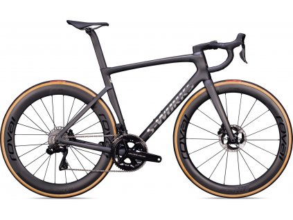 SPECIALIZED S-Works Tarmac SL7 - Dura-Ace Di2 Satin Carbon/Spectraflair Tint/Gloss Brushed Chrome  Cestný bicykel