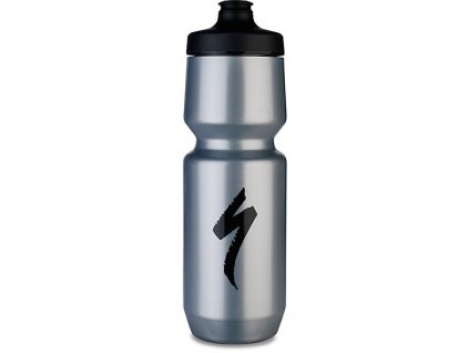 SPECIALIZED Purist WG Bottle Silver/Black S-Logo 26 OZ