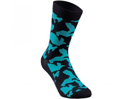 SPECIALIZED Camo Socks Black/Teal