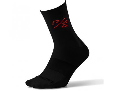 SPECIALIZED Soft Air Tall Sock Sagan Decon Red Black