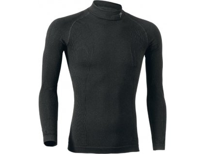 SPECIALIZED Seamless Underwear Long Sleev Roll Neck Black