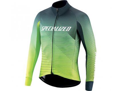 SPECIALIZED Element Rbx Comp Logo Team Jacket Forest Green/Hyper Green