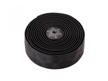 SUPACAZ Super Sticky Kush Tape Classic Black/Ano Black Plugs  Omotávka na bicykel