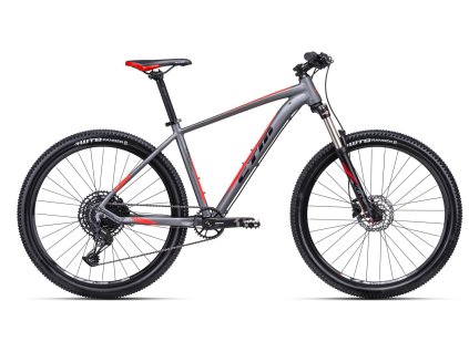 CTM RAMBLER 3.0 (27,5") MATNÁ ŠEDÁ/ČERVENÁ 2020