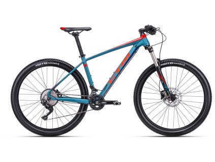 CTM RASCAL 1.0 (27,5") MATNÁ ŠEDO-MODRÁ/ORANŽOVÁ 2020