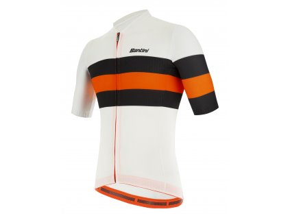 SANTINI Sleek Bengal Eco Jersey White