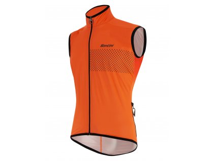 SANTINI Guard Nimbus Rain Vest Fluo Orange