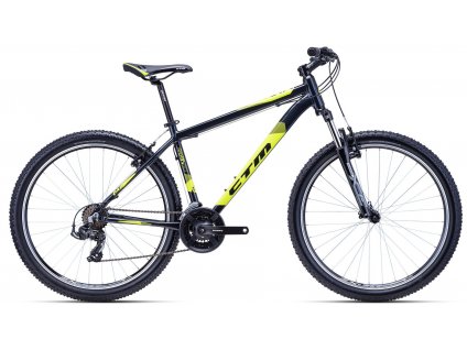 CTM Rein 1.0 27.5" Tmavá Modrá/Žltá  Horský bicykel