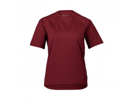 POC W's Reform Enduro Light Tee Garnet Red