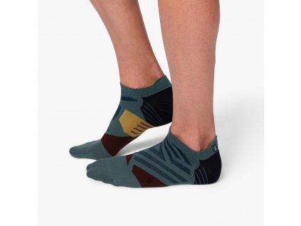 ON RUNNING Low Sock Men's Shadow/Mulberry