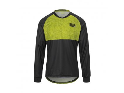 GIRO Roust Long Sleeve Jersey Ano Lime Breakdown