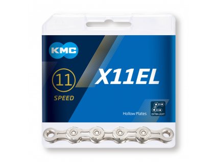 Reťaz KMC X11 EL Silver 11 Speed 118 clankov