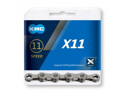 Reťaze KMC X11 Grey 11 Speed 118clankov