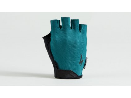 SPECIALIZED Men's Body Geometry Sport Gel Short Finger Gloves Tropical Teal