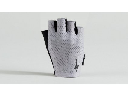 SPECIALIZED Men's Body Geometry Grail Short Finger Gloves Silver