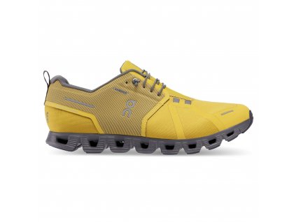 ON RUNNING Bežecké Tenisky Pánske CLOUD 5 Waterproof Mustard/Rock  Bežecké tenisky