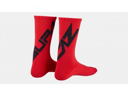 SPECIALIZED Supacaz SupaSox Twisted Sock Black/Red