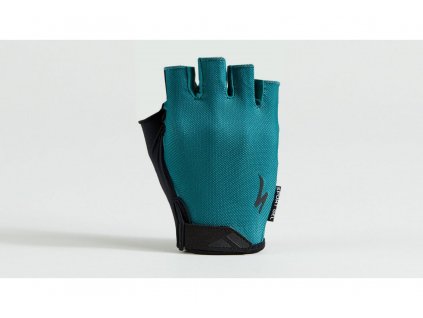 SPECIALIZED Women's Body Geometry Sport Gel Short Finger Gloves Tropical Teal