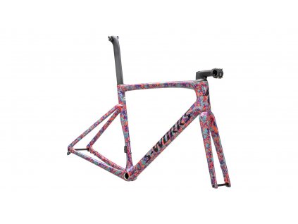 SPECIALIZED S-Works Tarmac SL7 Frameset Gloss Marbled Lagoon Blue-Purple Haze - Orichid-Blaze/Violet Purple