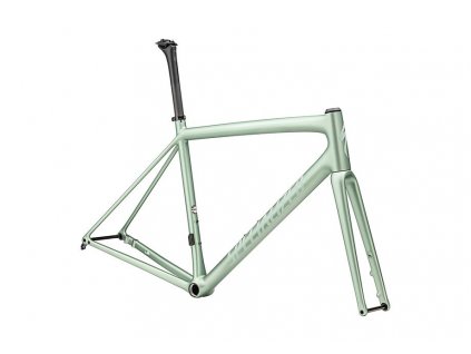 SPECIALIZED Aethos Frameset Satin Metallic White Sage/White Sage