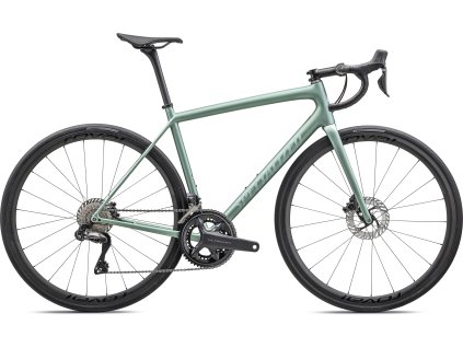 SPECIALIZED Aethos Pro Satin Metallic White Sage/White Sage  Cestný bicykel