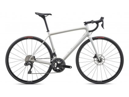 SPECIALIZED Aethos Comp Gloss 100% Red Ghost Pearl over Dune White/Dune White  Cestný bicykel