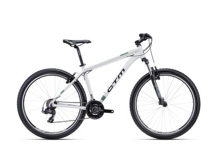 CTM Rein 1.0 27,5" Betónová Biela/Tmavozelená  Horský bicykel