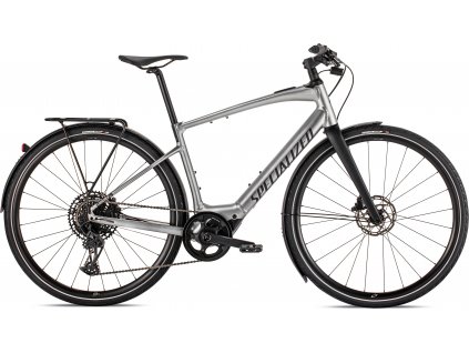 SPECIALIZED Turbo Vado SL 5.0 EQ Brushed Aluminum/Black Reflective