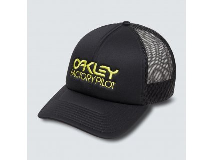 OAKLEY Factory Pilot Trucker Hat Black/Sulphur