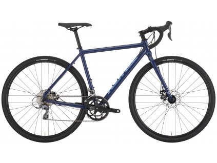 KONA Rove AL 700 Matte Midnight w/ Blue-Grey Decals  Gravel bicykel