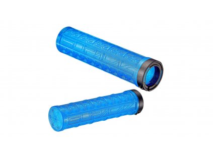 SUPACAZ Grizips Grip Neon Blue  Gripy na bicykel