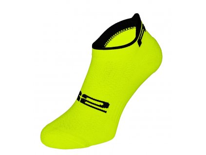 R2 Tour Neon Yellow/Black ponožky
