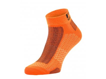 R2 Easy Orange/Black ponožky