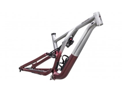 SPECIALIZED Stumpjumper EVO Alloy Frameset Satin Brushed Aluminum/Maroon (Veľkosť rámu S6)