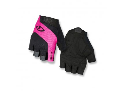 GIRO Tessa Black/Pink (Veľkosť rukavíc L)