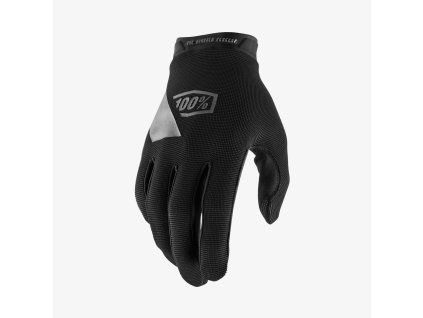 100% Ridecamp Gloves Black (Veľkosť rukavíc XXL)
