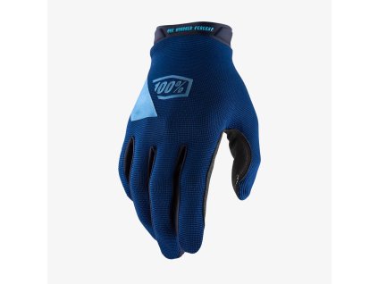 100% Ridecamp Gloves Navy (Veľkosť rukavíc XL)