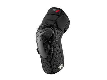 100% Surpass Knee Guards Black (Veľkosť oblečenia L)