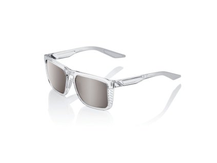 100% Renshaw Polished Crystal Haze/Hipersilver Mirror Lens  Lifestylové okuliare