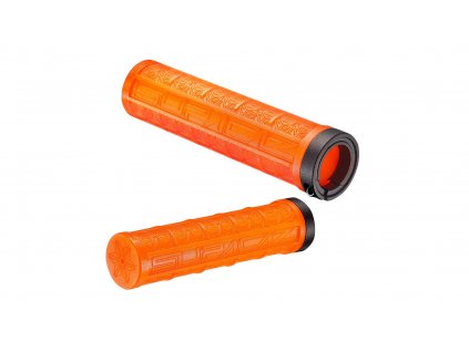 SUPACAZ Grizips Grip Neon Orange  Gripy na bicykel