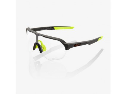 100% S2 - Soft Tact Cool Grey - Photochromic Lens  Športové cyklistické okuliare