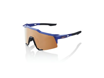 100% SPEEDCRAFT - Gloss Cobalt Blue - HiPER Copper Mirror Lens  Športové cyklistické okuliare