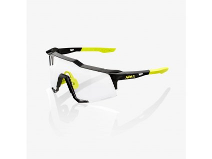 100% SPEEDCRAFT - Gloss Black - Photochromic Lens  Športové cyklistické okuliare