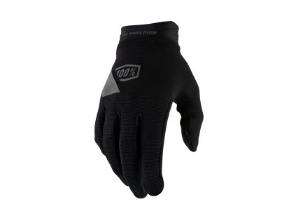 100% Ridecamp Gel Gloves Black