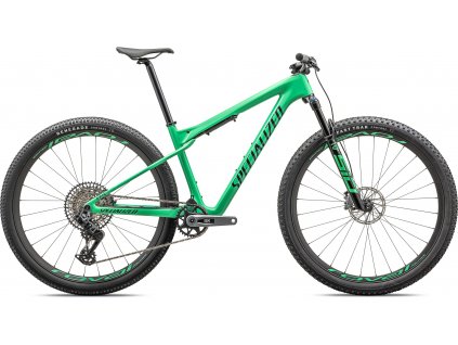 SPECIALIZED Epic World Cup Expert Gloss Electric Green/Forest Green Pearl